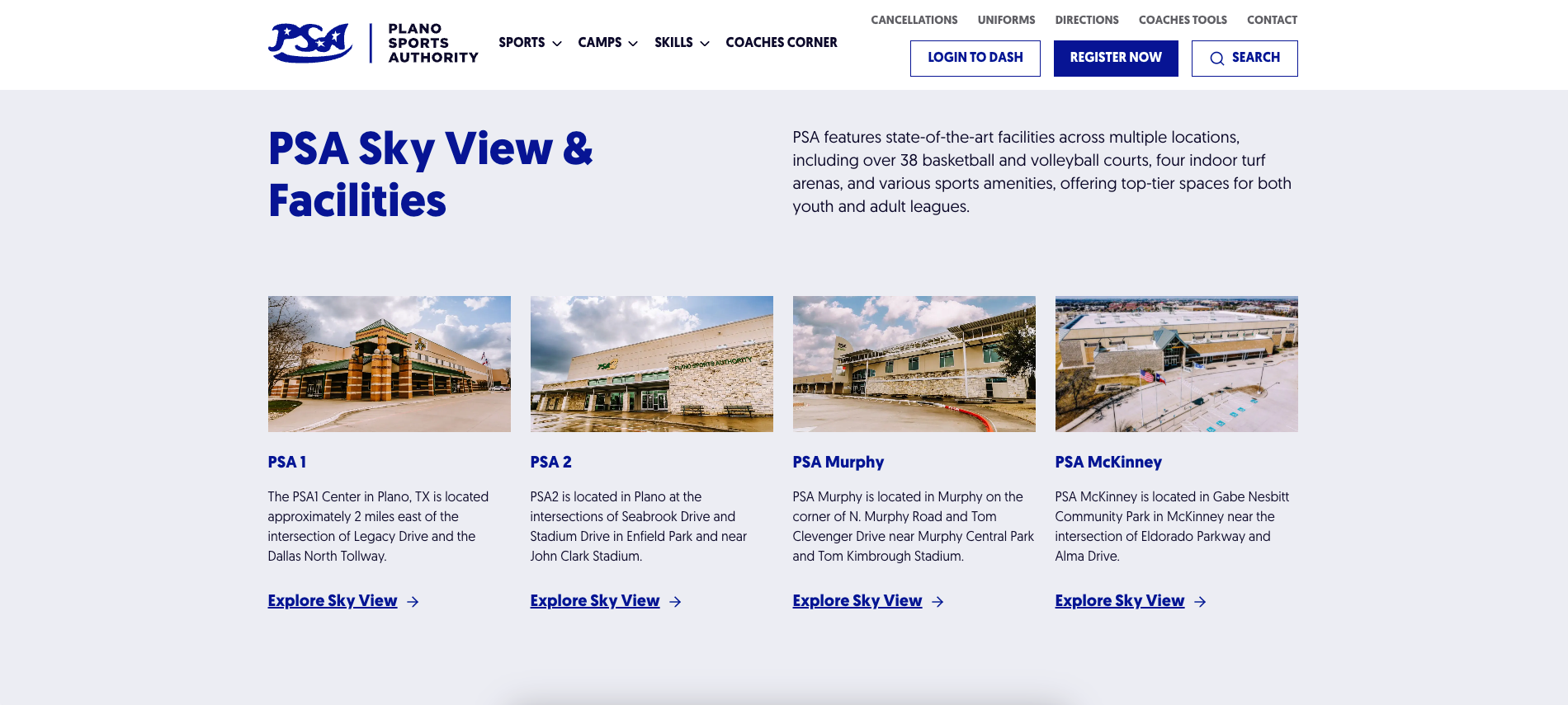 Image for section 2 Plano Sports Authority