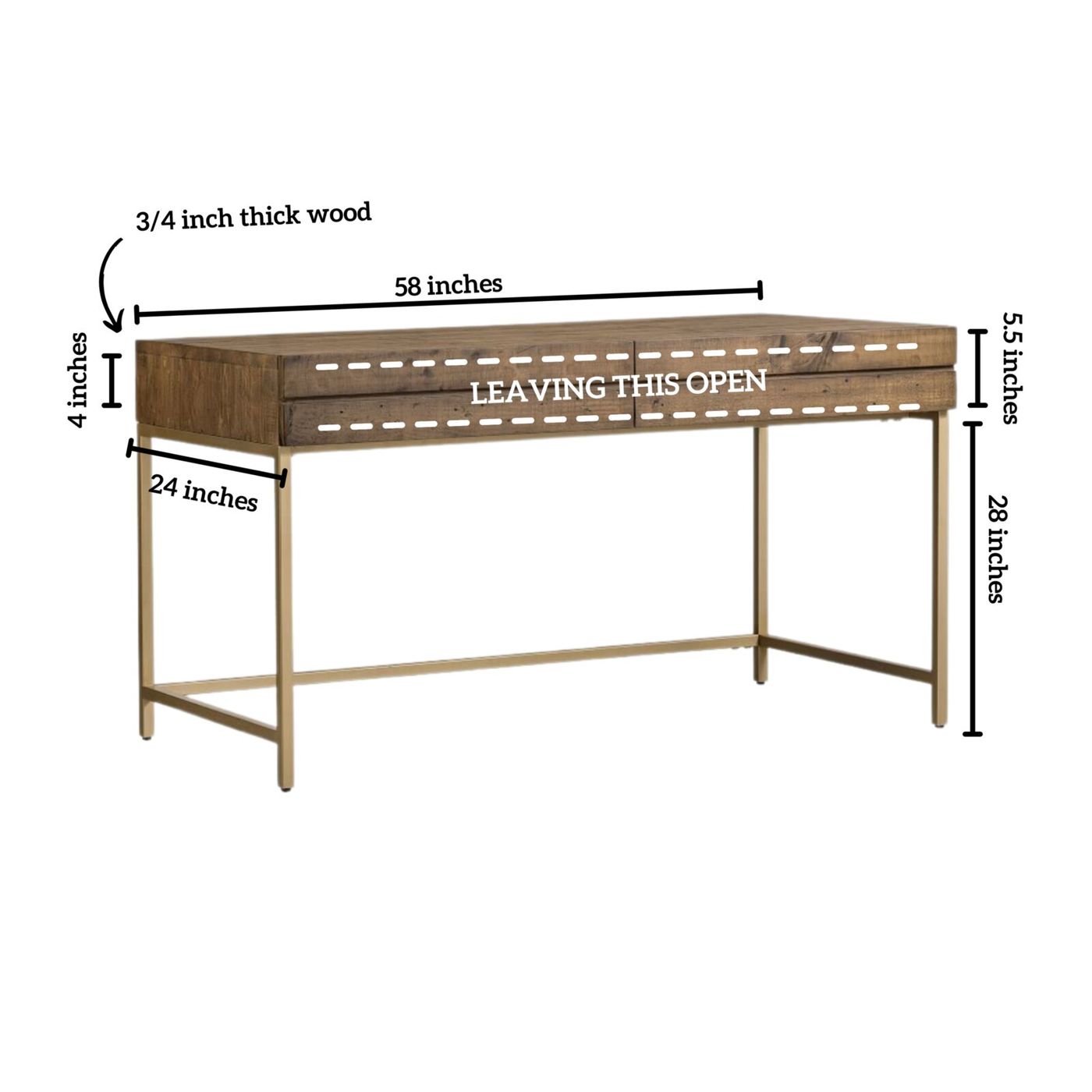 The plan — West Elm dimensions, DIY budget