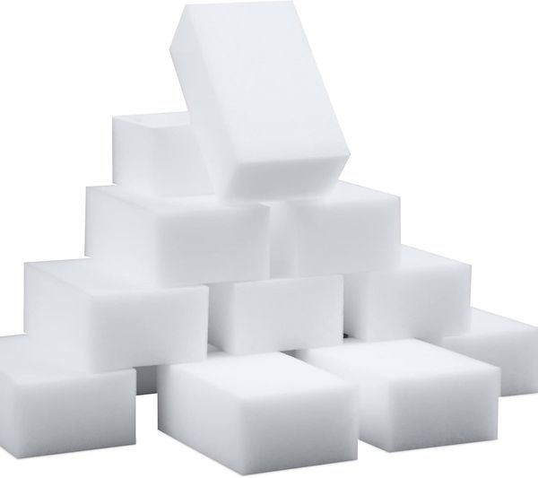 Melamine sponge erasers