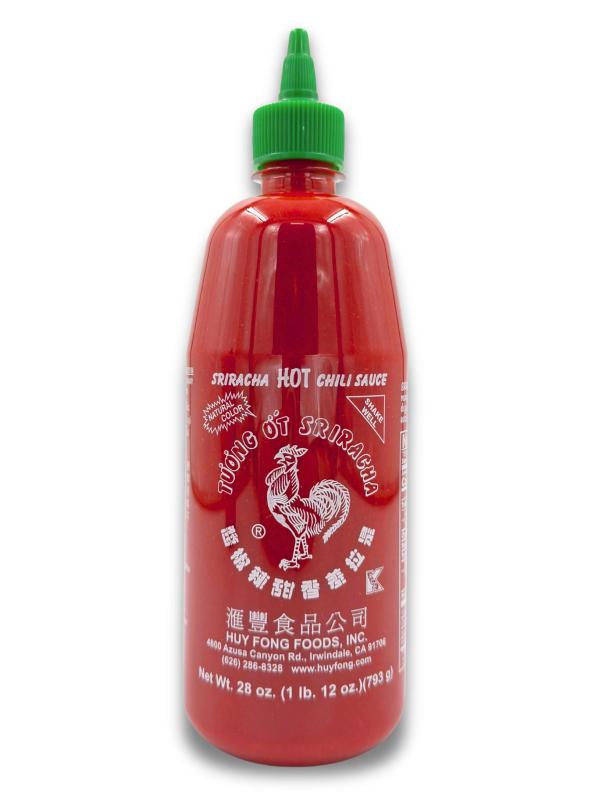 Huy Fong Sriracha Hot Chili Sauce, 28 oz