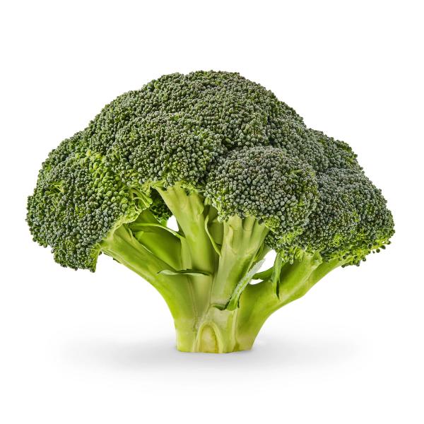 Fresh Whole Green Broccoli Crowns, Each