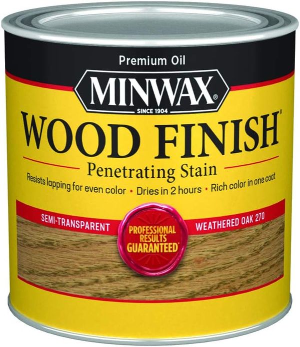 Minwax Weathered Oak stain