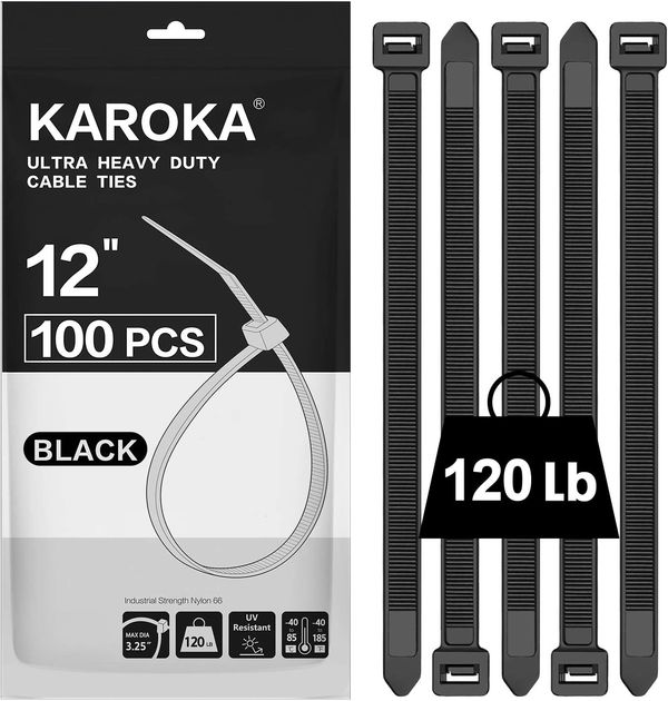 Heavy-duty zip ties