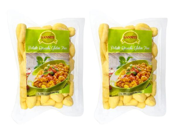 Sanniti Gluten Free Potato Gnocchi, 17.5 oz, Pack of 2