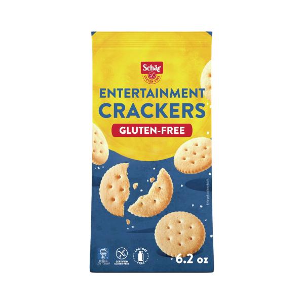 Schar Gluten Free Entertainment Crackers with Sea Salt, 6.2 oz