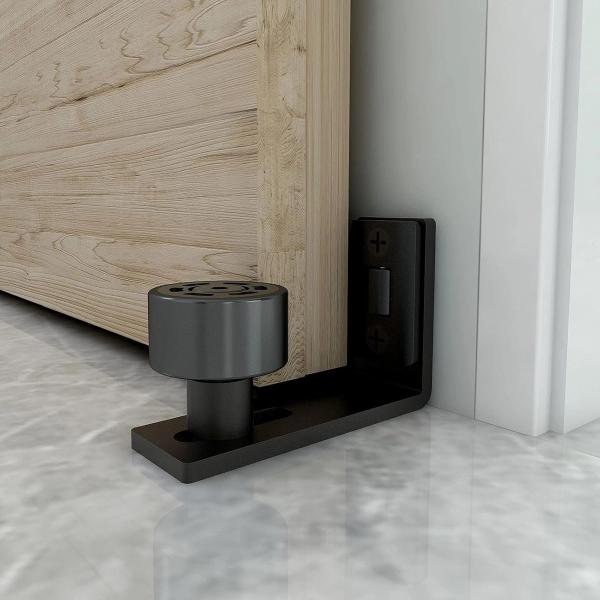 Barn door floor guide