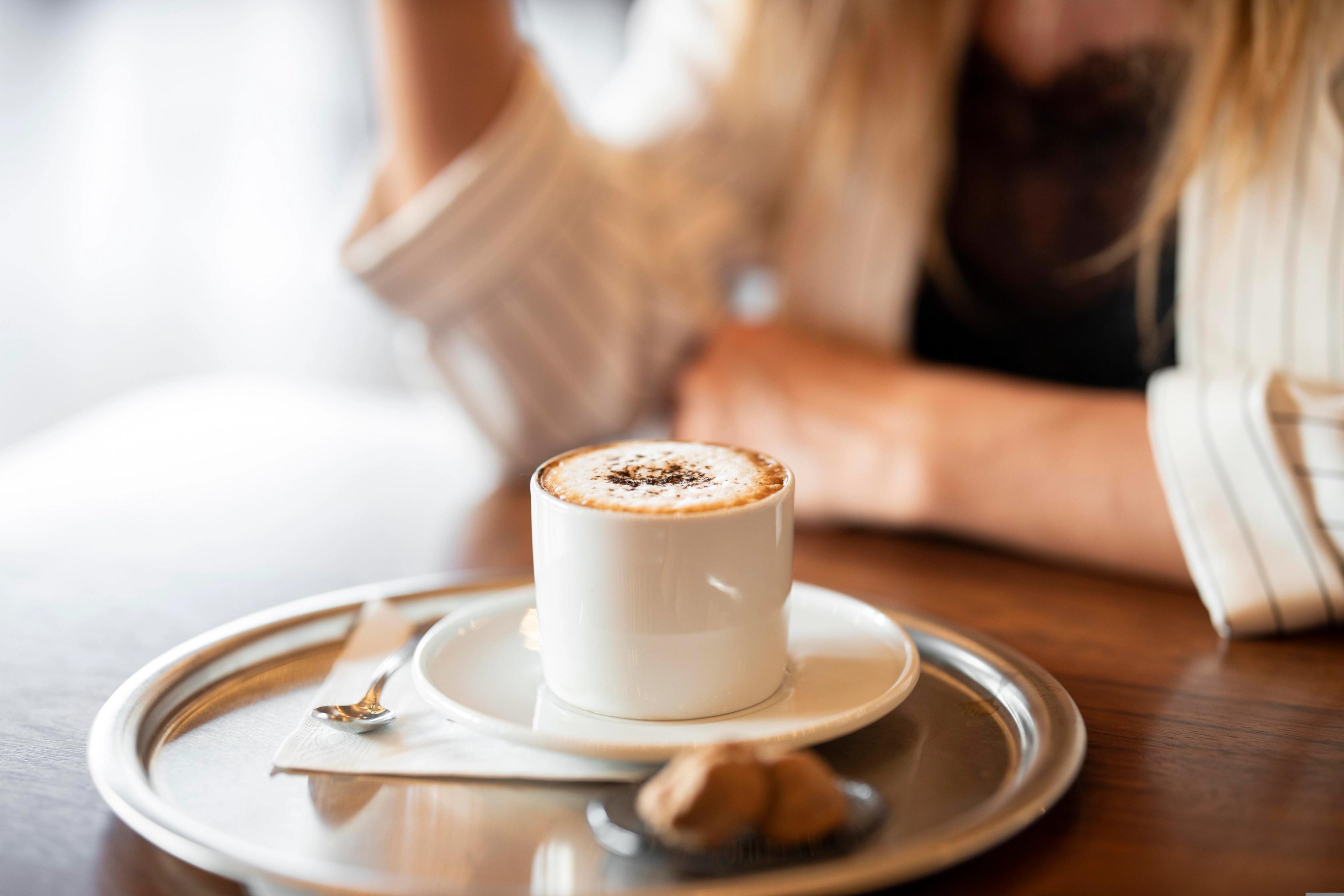 Coffee with side dish