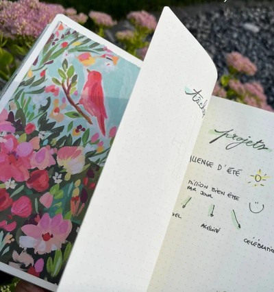 Entre Terre et Ciel - Exemple de carnet Bujo