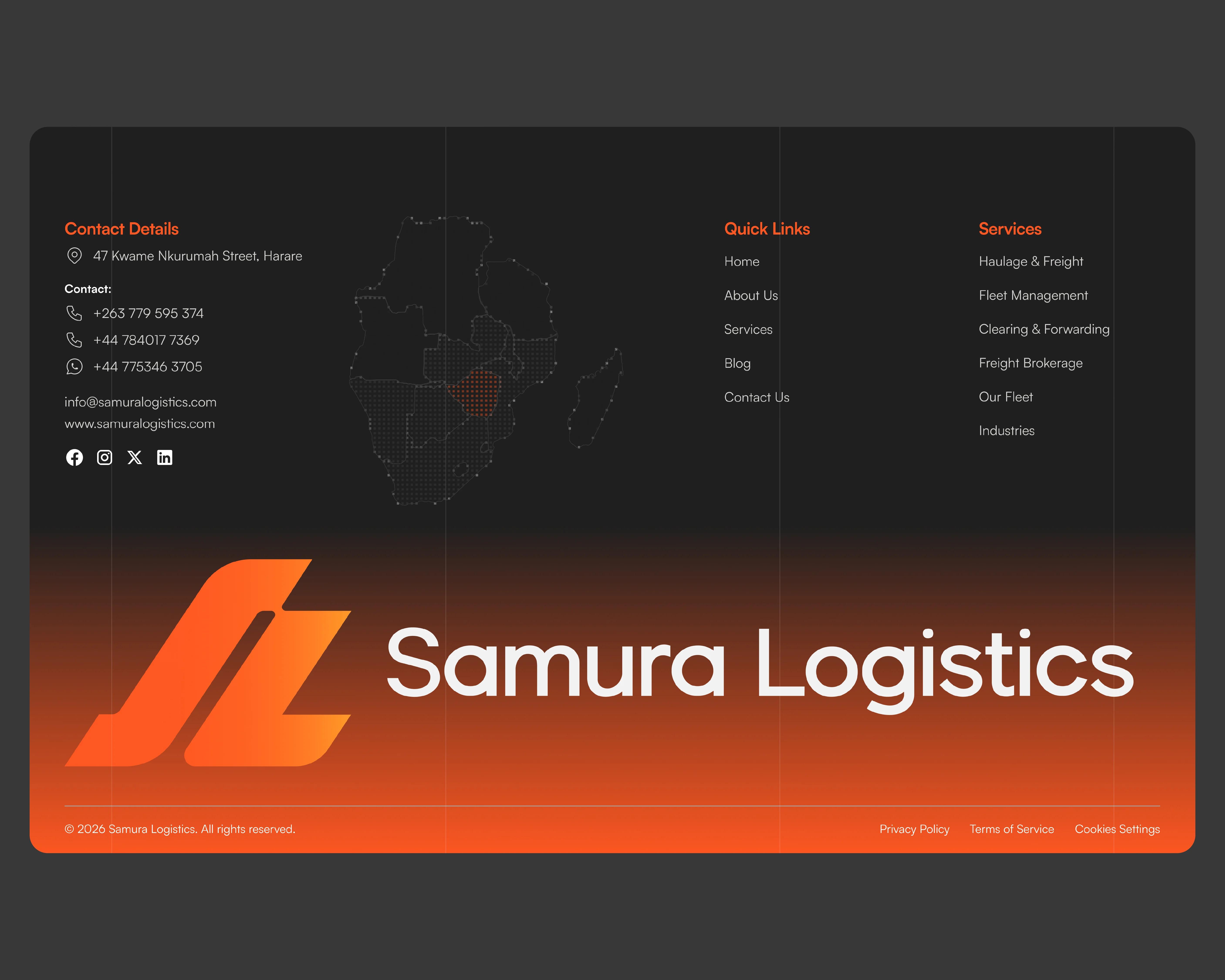 Samura Logistics — The Challenge 2