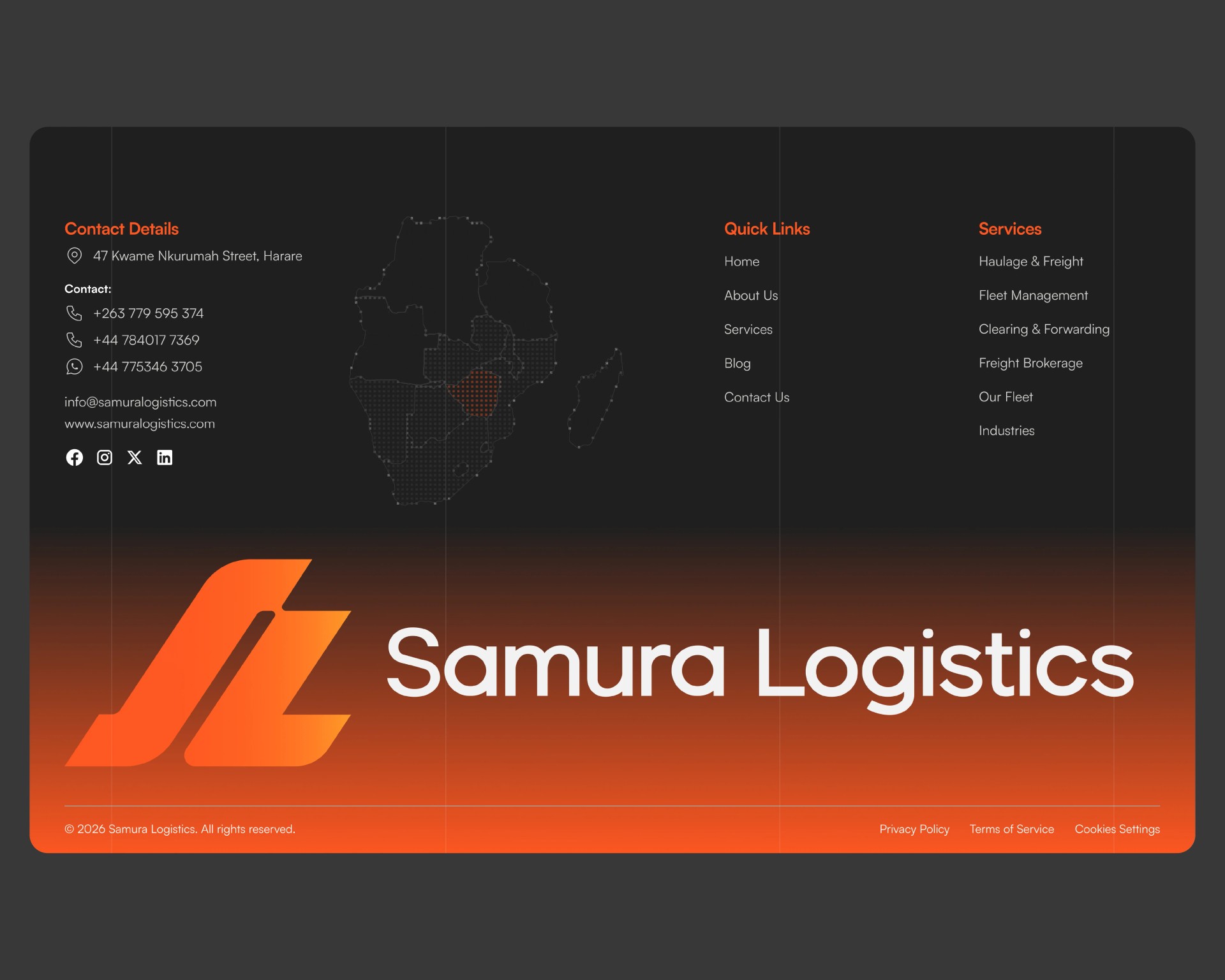 Samura Logistics — The Challenge 2