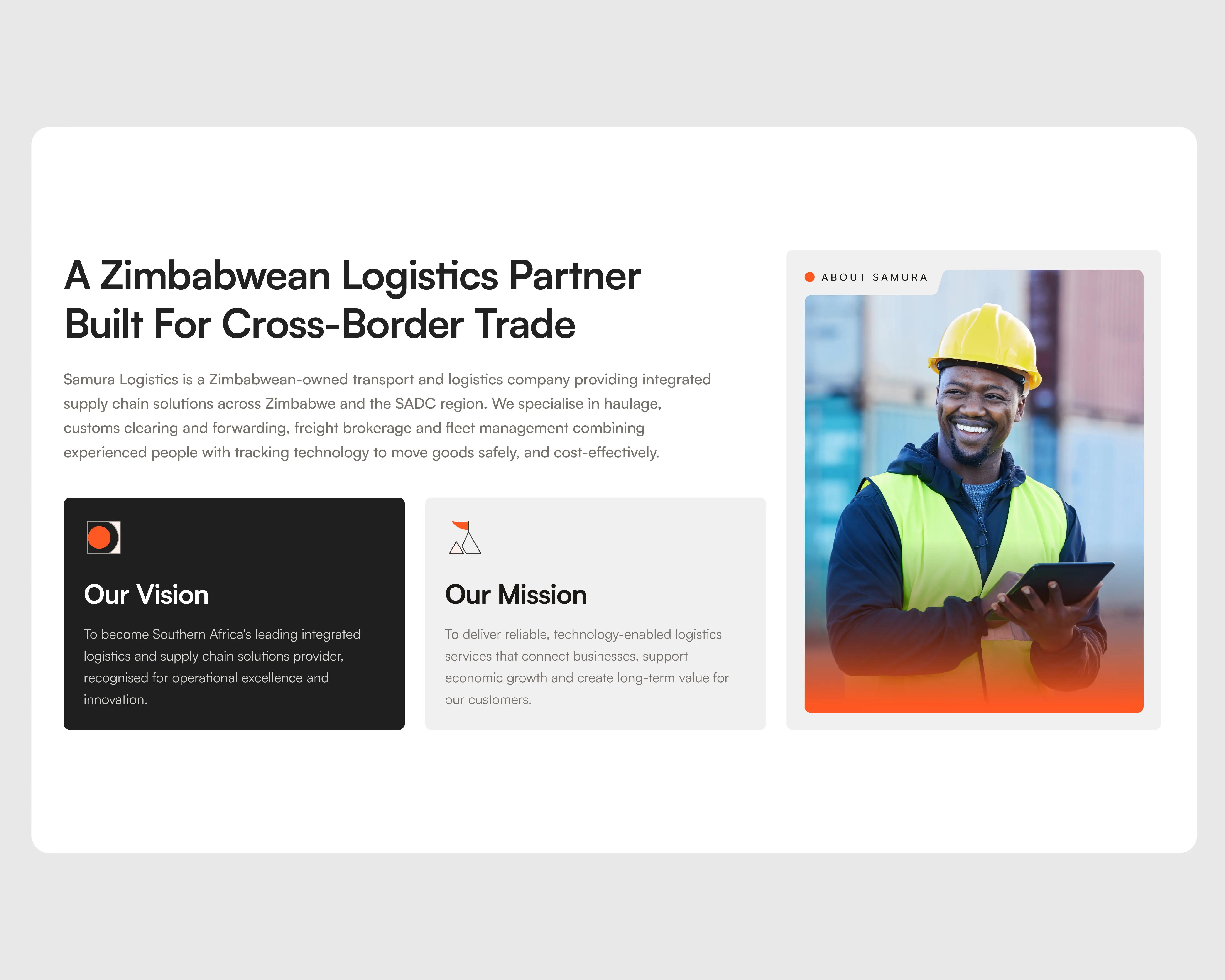 Samura Logistics — The Challenge 1