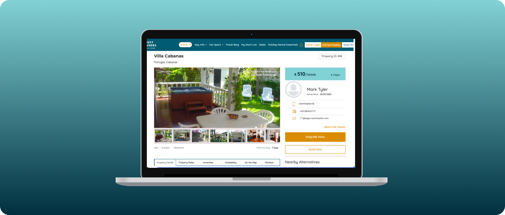 Direct Owners: Revolutionizing Vacation Bookings with Advanced System Development