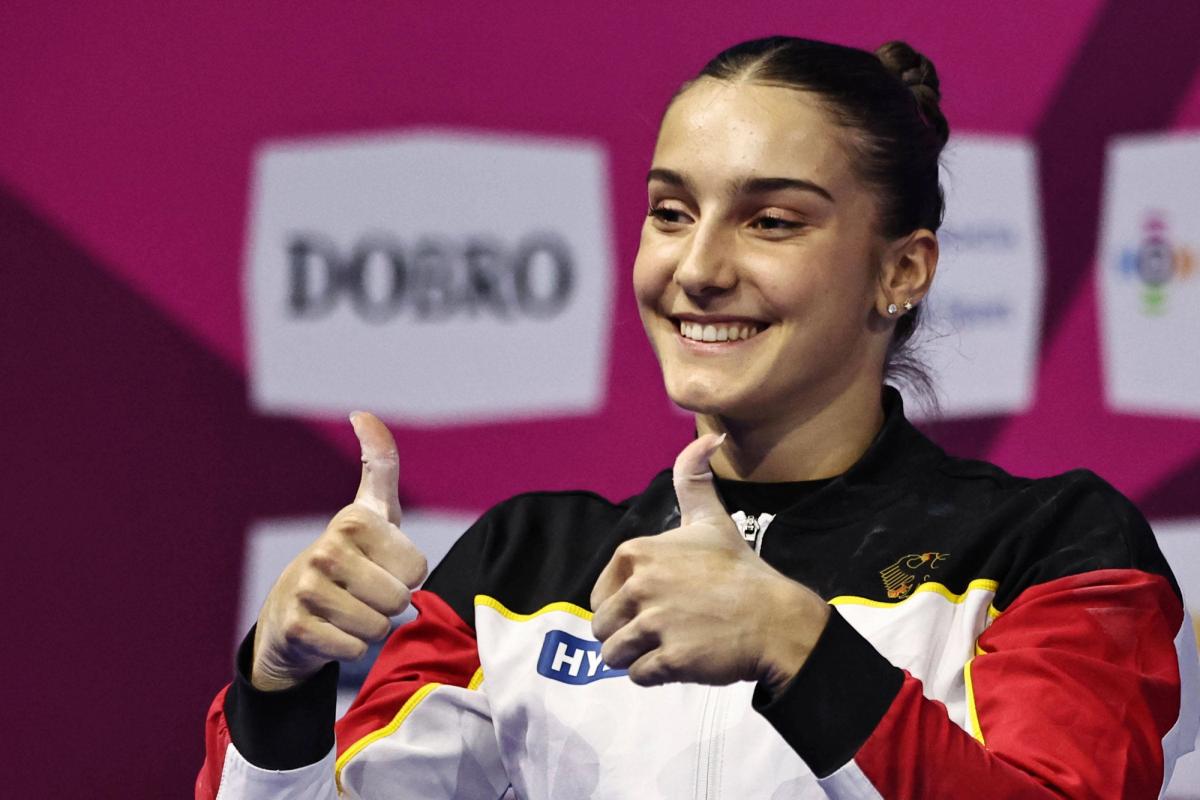 Helen Kevric bei der EM Zagreb 2026