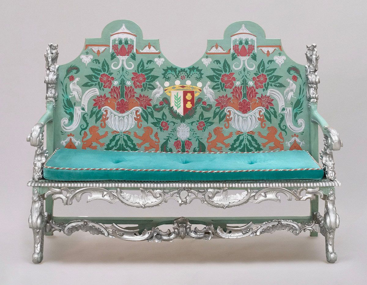 Painted Sofa