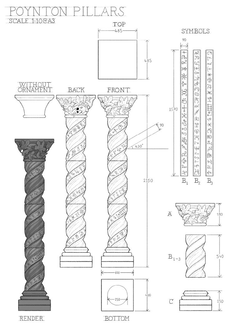 Column and Capital, Goetic