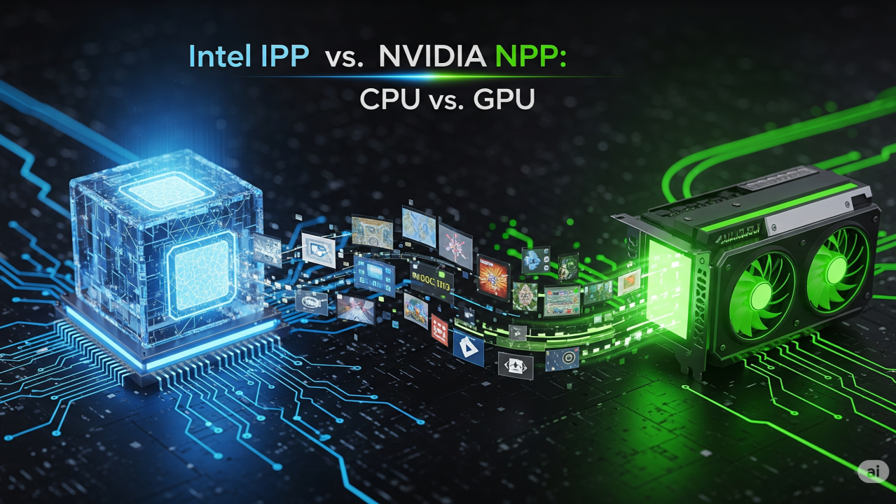 Intel IPP vs. NVIDIA NPP: When Is the CPU a Better Choice Than the GPU?