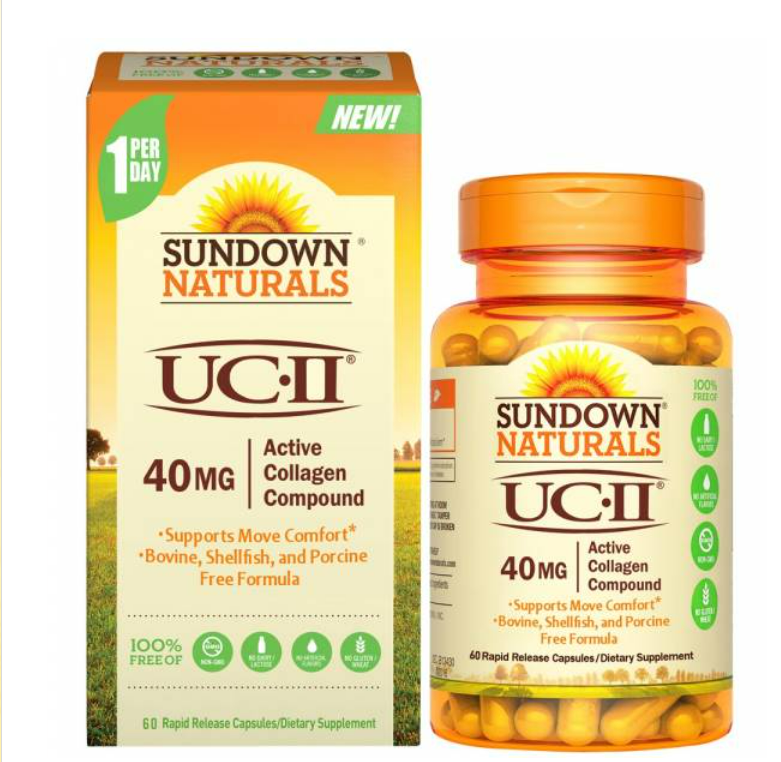 Sundown日落恩賜 勇健UCII非變性二型膠囊