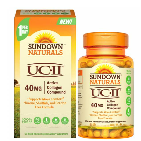 Sundown日落恩賜 勇健UCII非變性二型膠囊