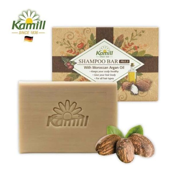 Kamill卡蜜兒 摩洛哥油護髮洗髮皂