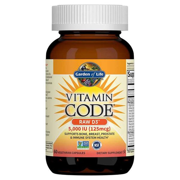 Garden of Life Vitamin Code 純天然維他命D3