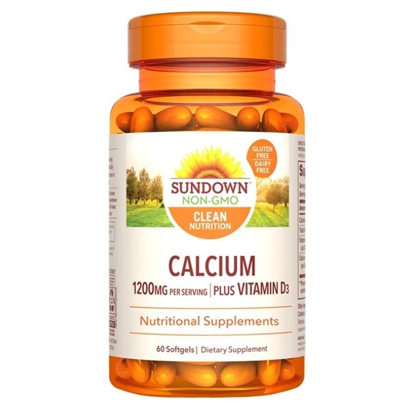 Sundown日落恩賜 液態鈣+D3軟膠囊