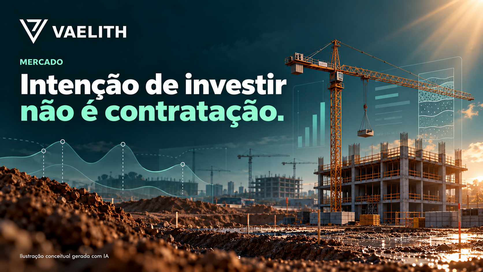Ilustração conceitual original; não representa fotografia de obra específica nem desenho técnico executivo.