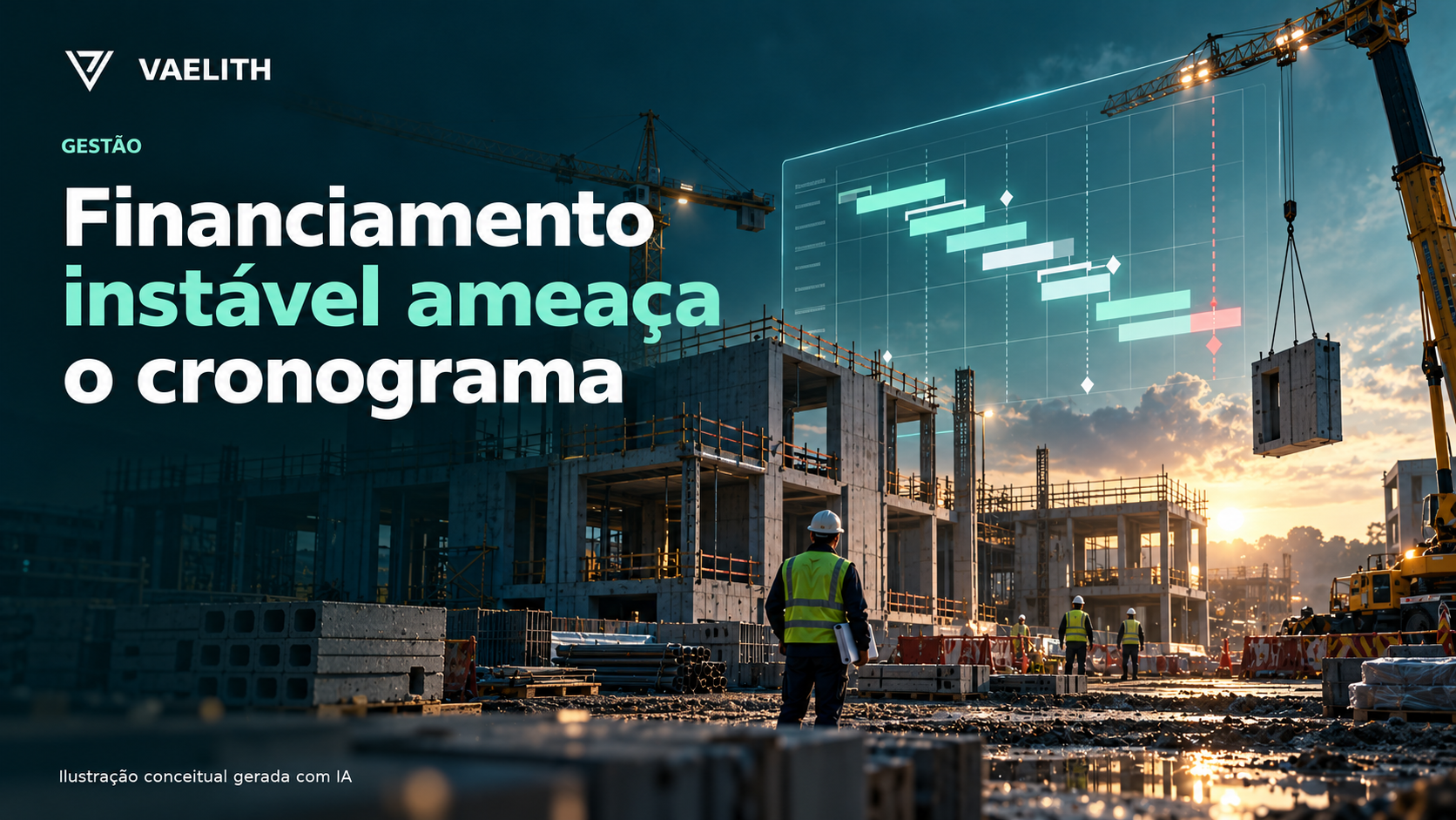Ilustração conceitual de planejamento de infraestrutura científica; não é registro do RMB em Iperó.