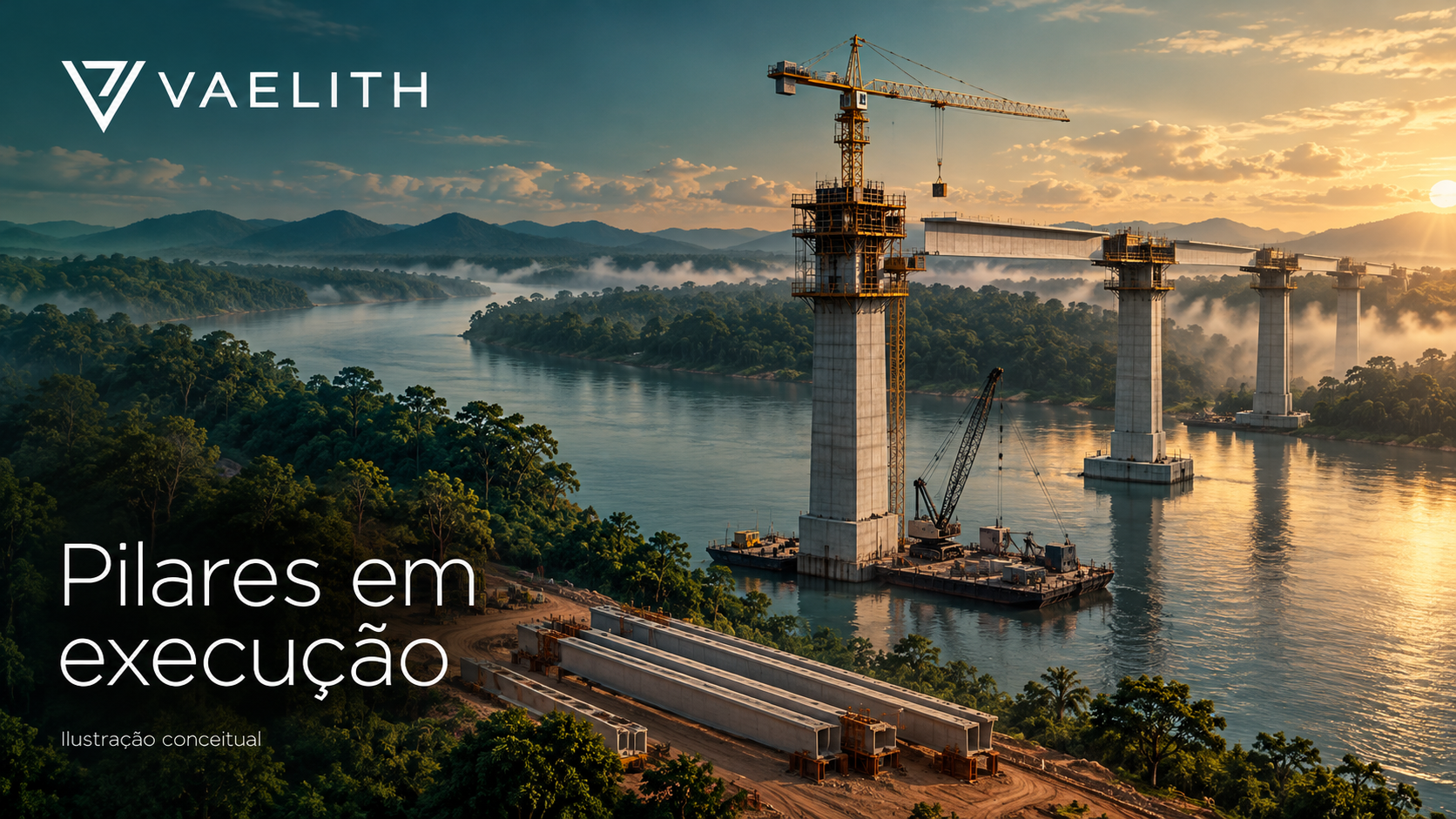 Ilustração conceitual original; não representa fotografia de obra específica nem desenho técnico executivo.