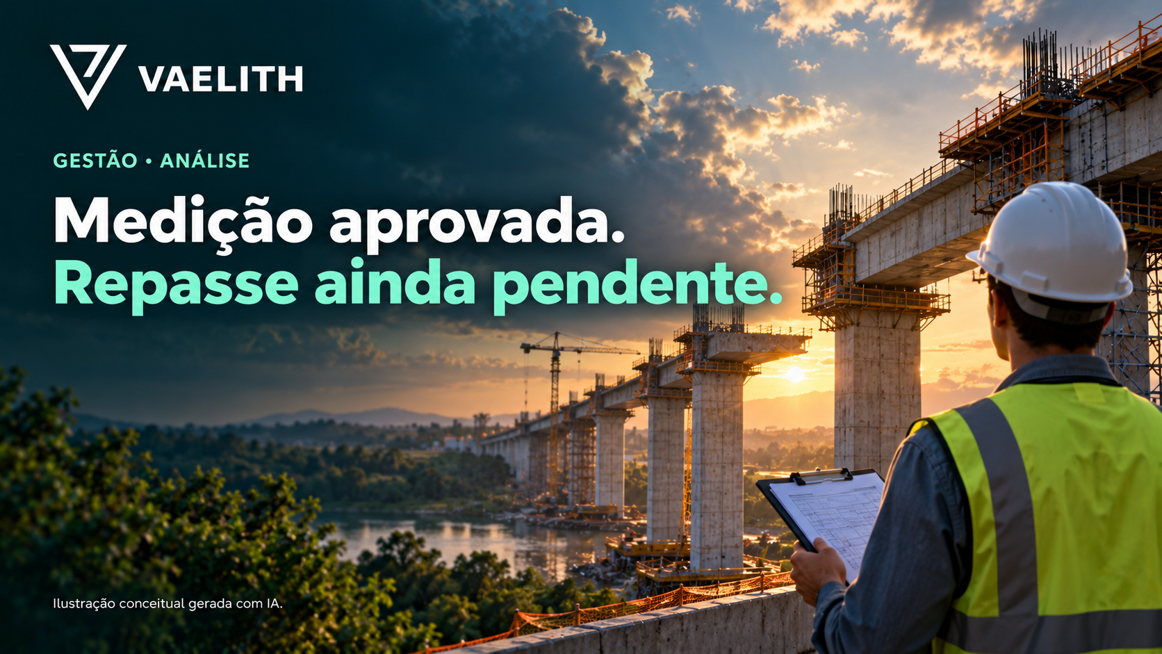 Ilustração conceitual original; não representa fotografia de obra específica nem desenho técnico executivo.