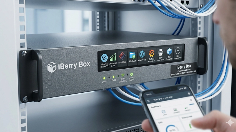 Breaking the IT Chains: How One 8-Core iBerry Box Consolidates Your Entire Corporate Network