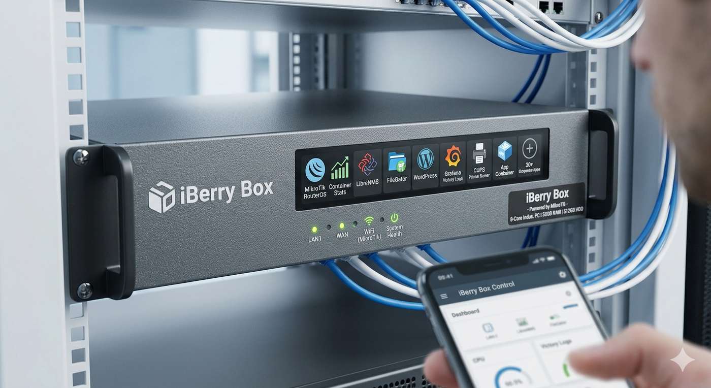 Breaking the IT Chains: How One 8-Core iBerry Box Consolidates Your Entire Corporate Network