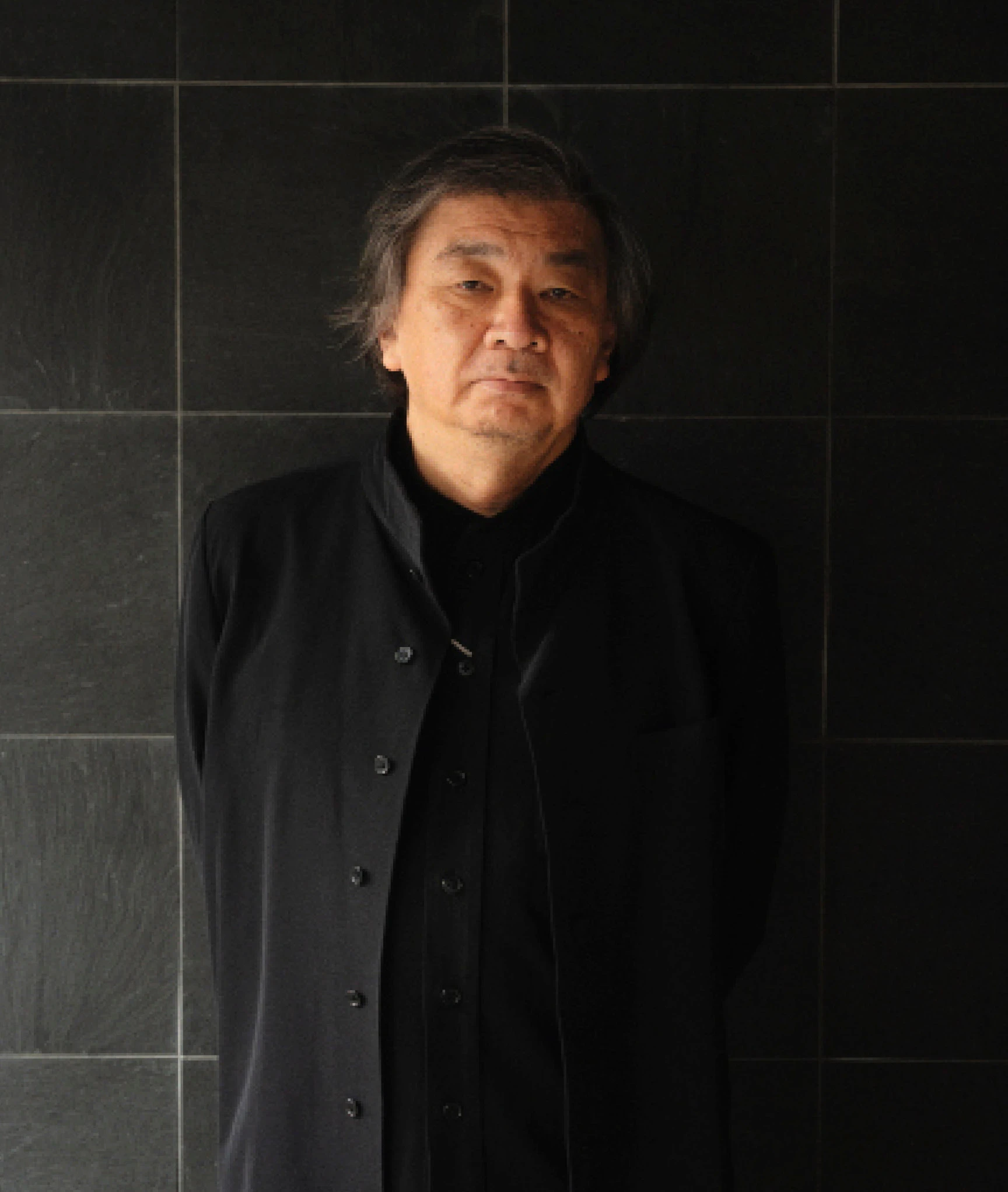 Portrait of architect Shigeru Ban.