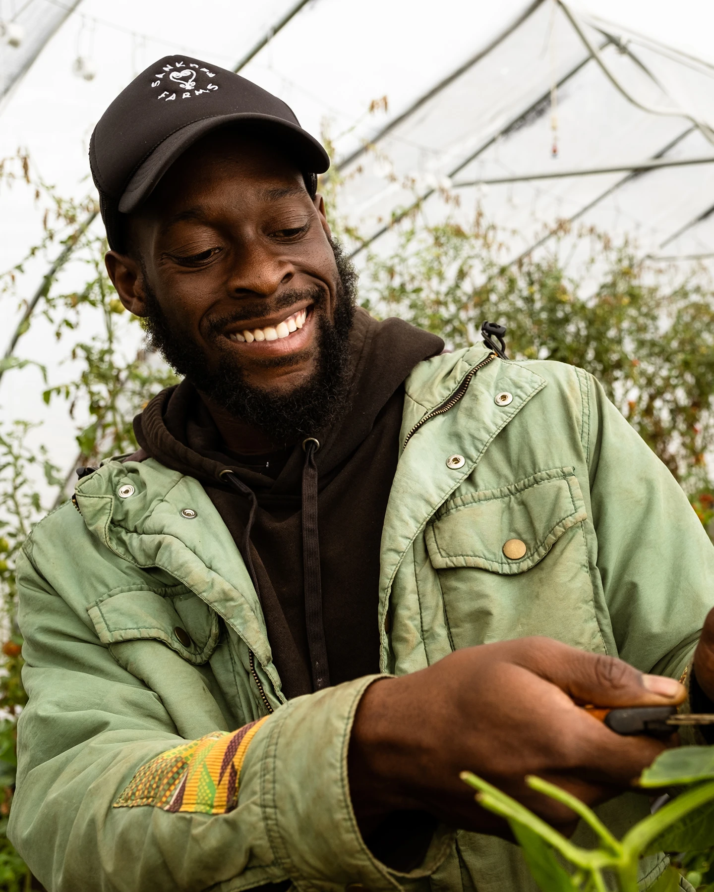Efland North Carolina Sankofa Farms founder Kamal Bell, Kazam! Magazine.