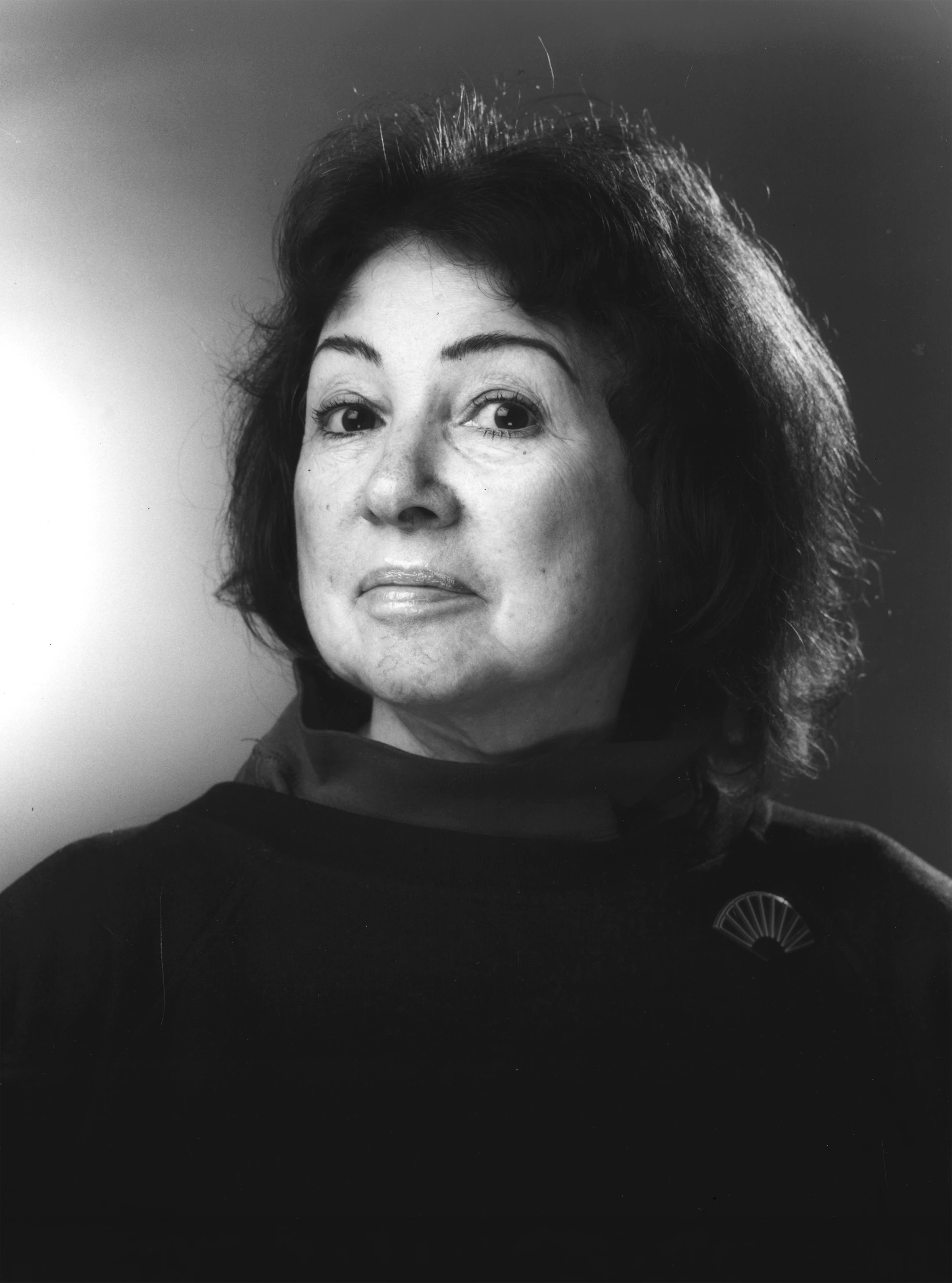 Close up portrait of designer Annette Del Zoppo.