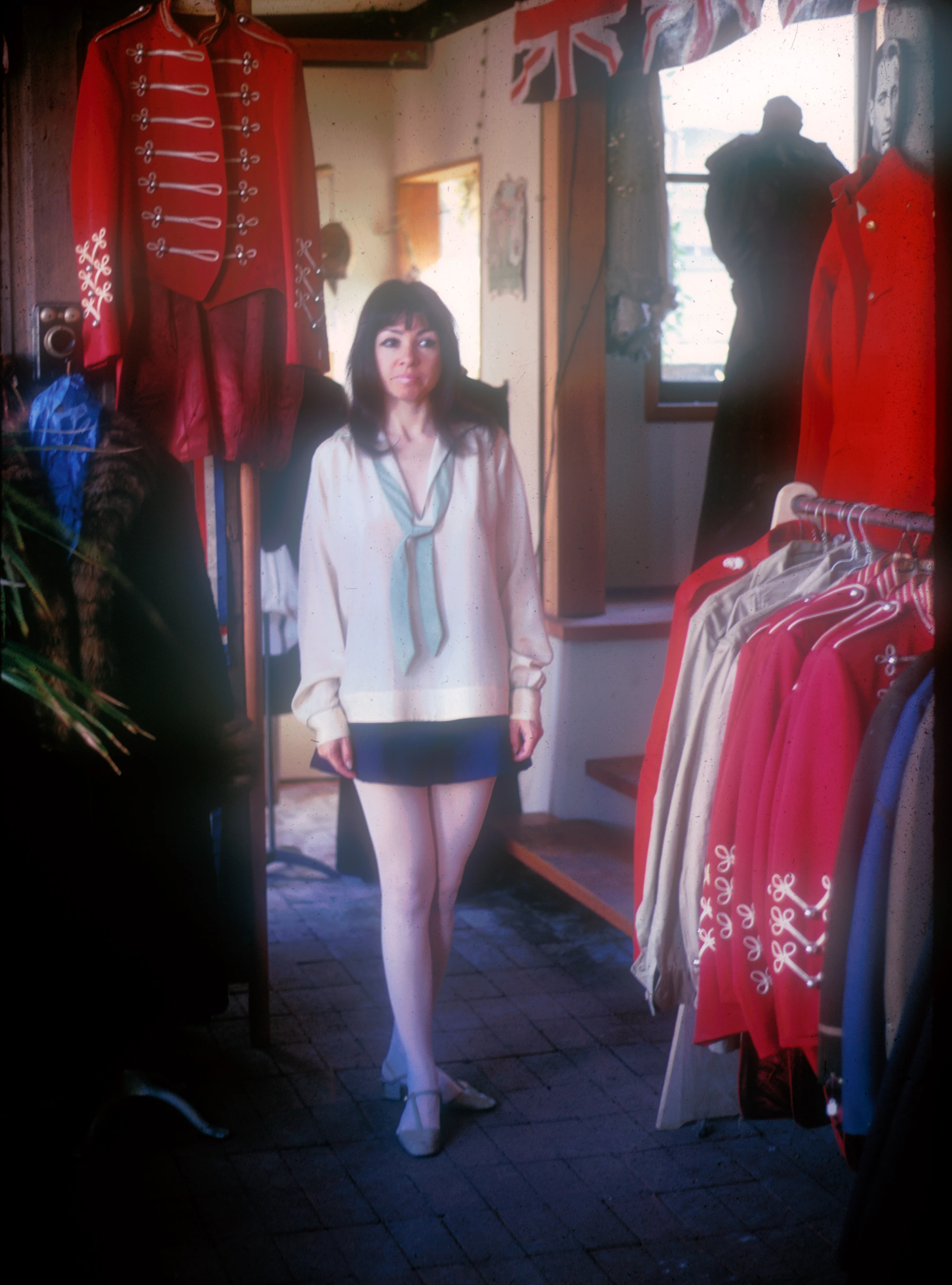 Annette Del Zoppo at Ephemera, a vintage clothing store that she co-founded in Venice California.