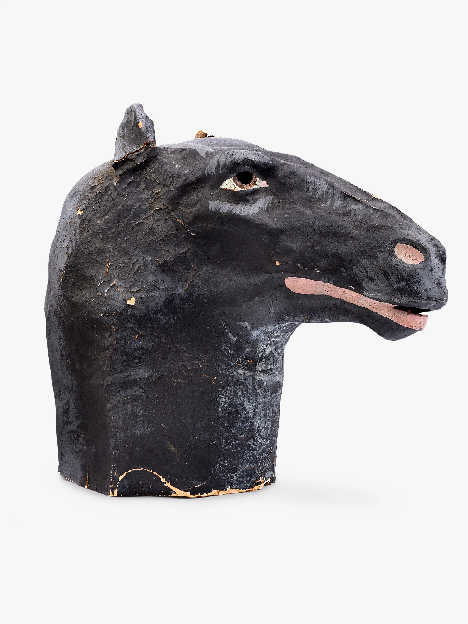 Eames Masks Black Horse Mask | Eames Institute
