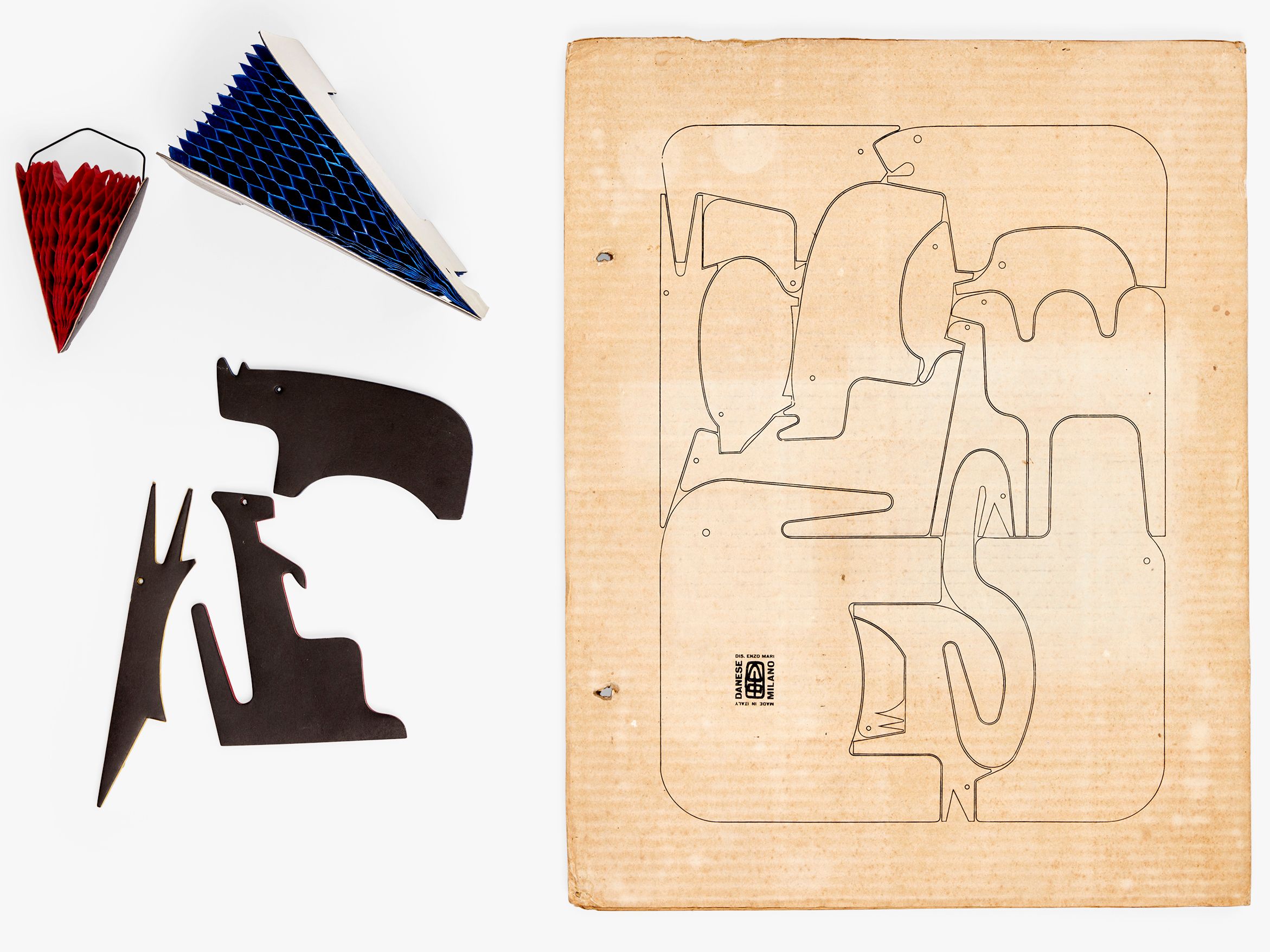 16 Animali” Enzo Mari Puzzle | Eames Institute