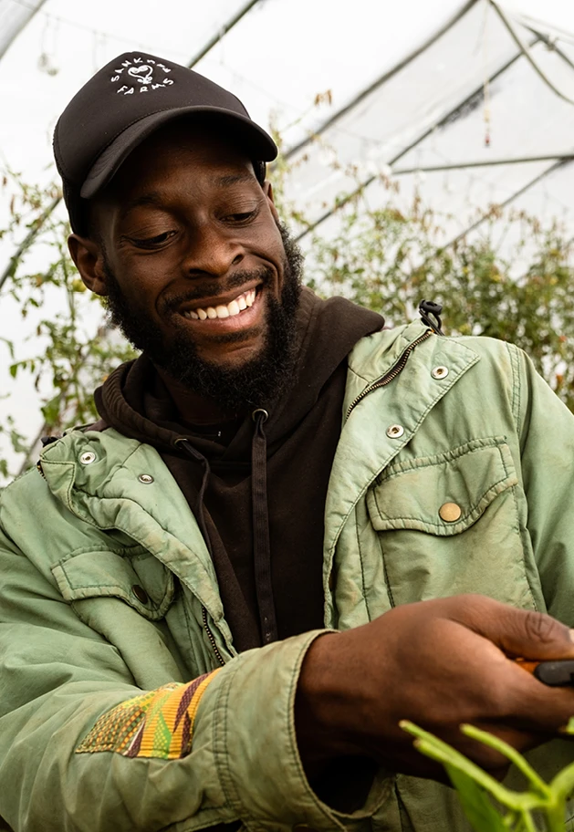 Sankofa Farms founder Kamal Bell, Kazam! Magazine.