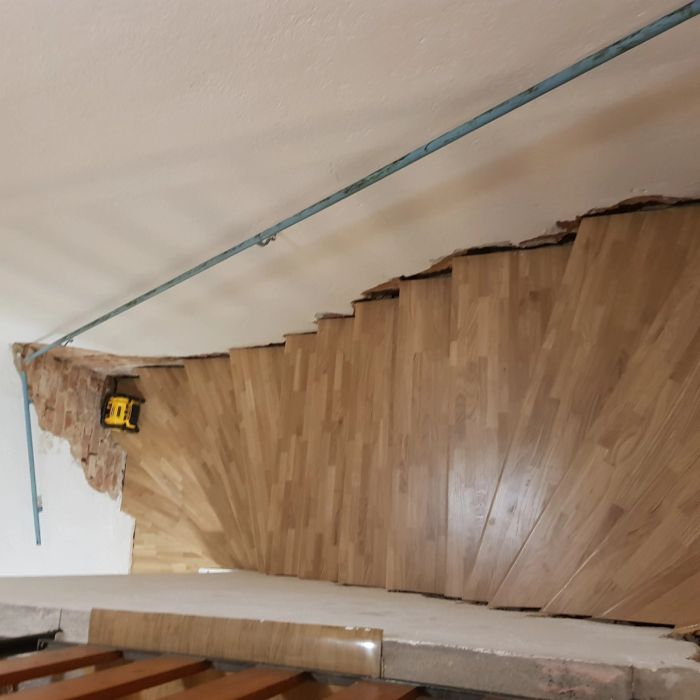Renovace schodiště 