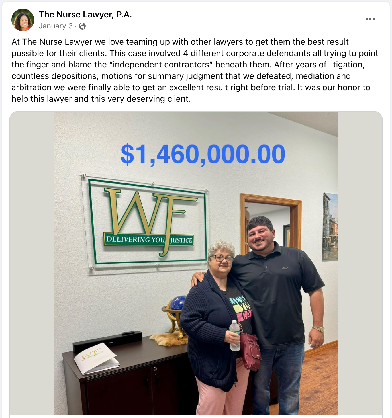 Image Collaboration Triumph - Securing Victory Against Corporate Defendants