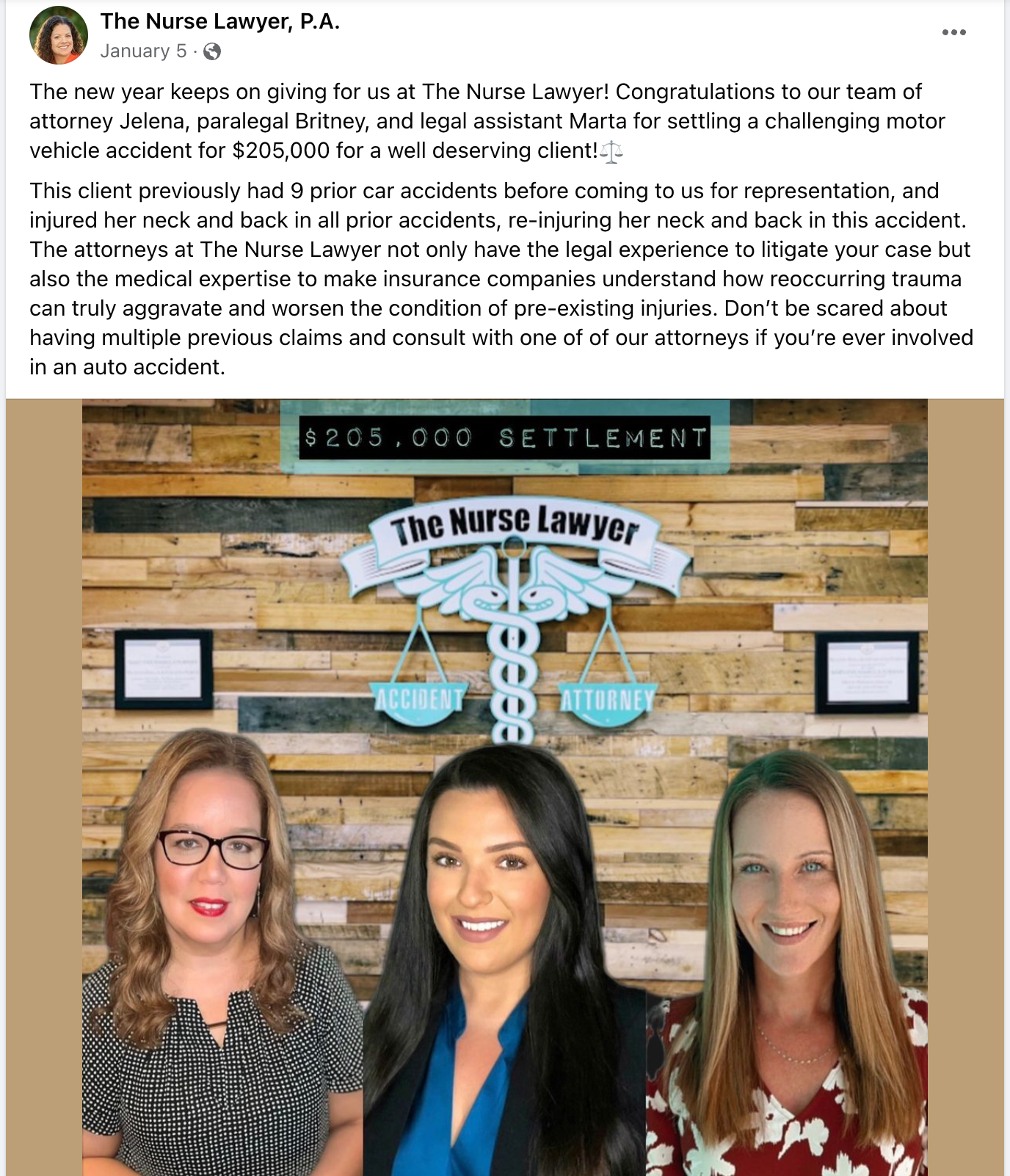 Image Big Win - $205K Settlement