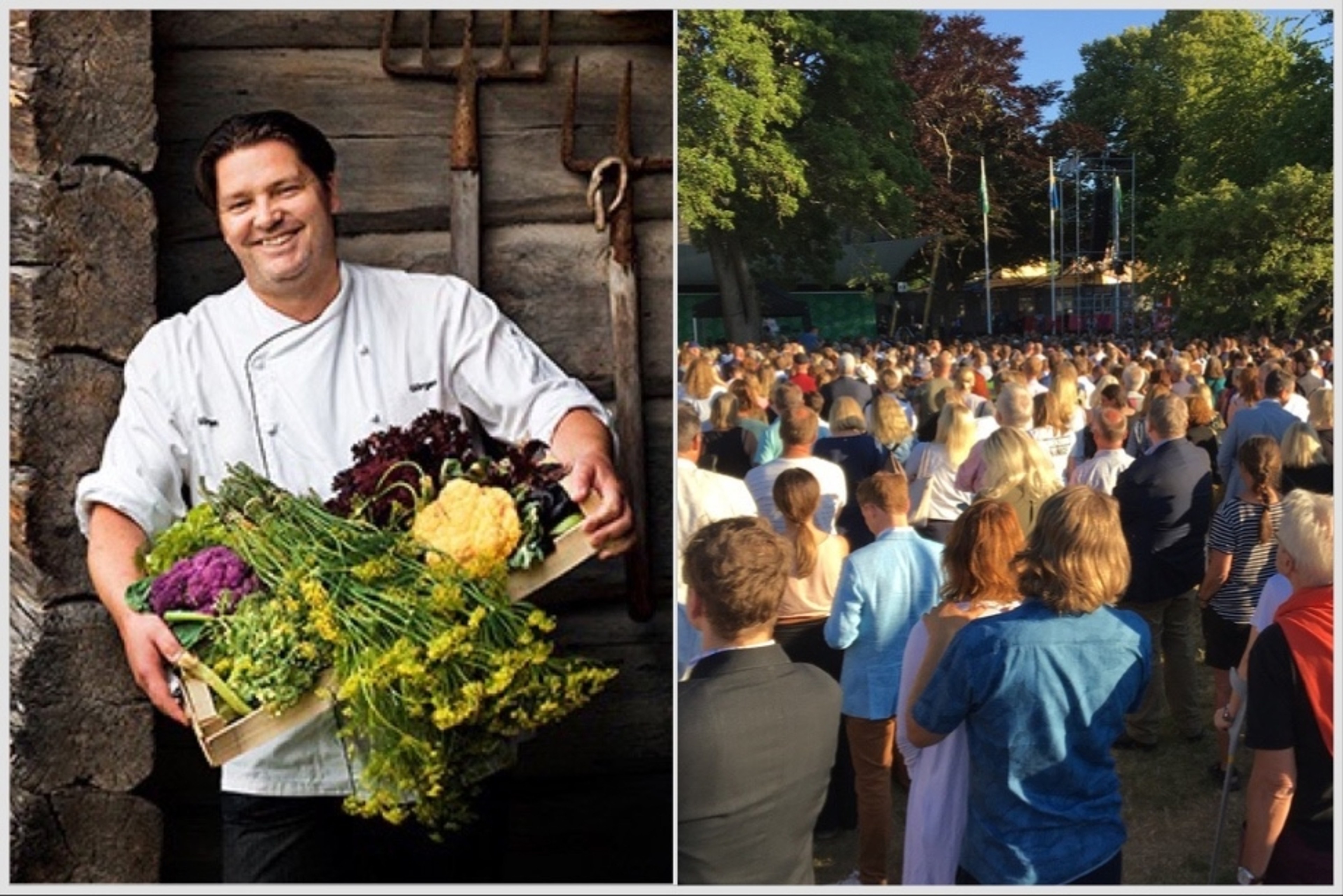 Stjärnkockens unika meny – ger smak av Dalarna i Almedalen