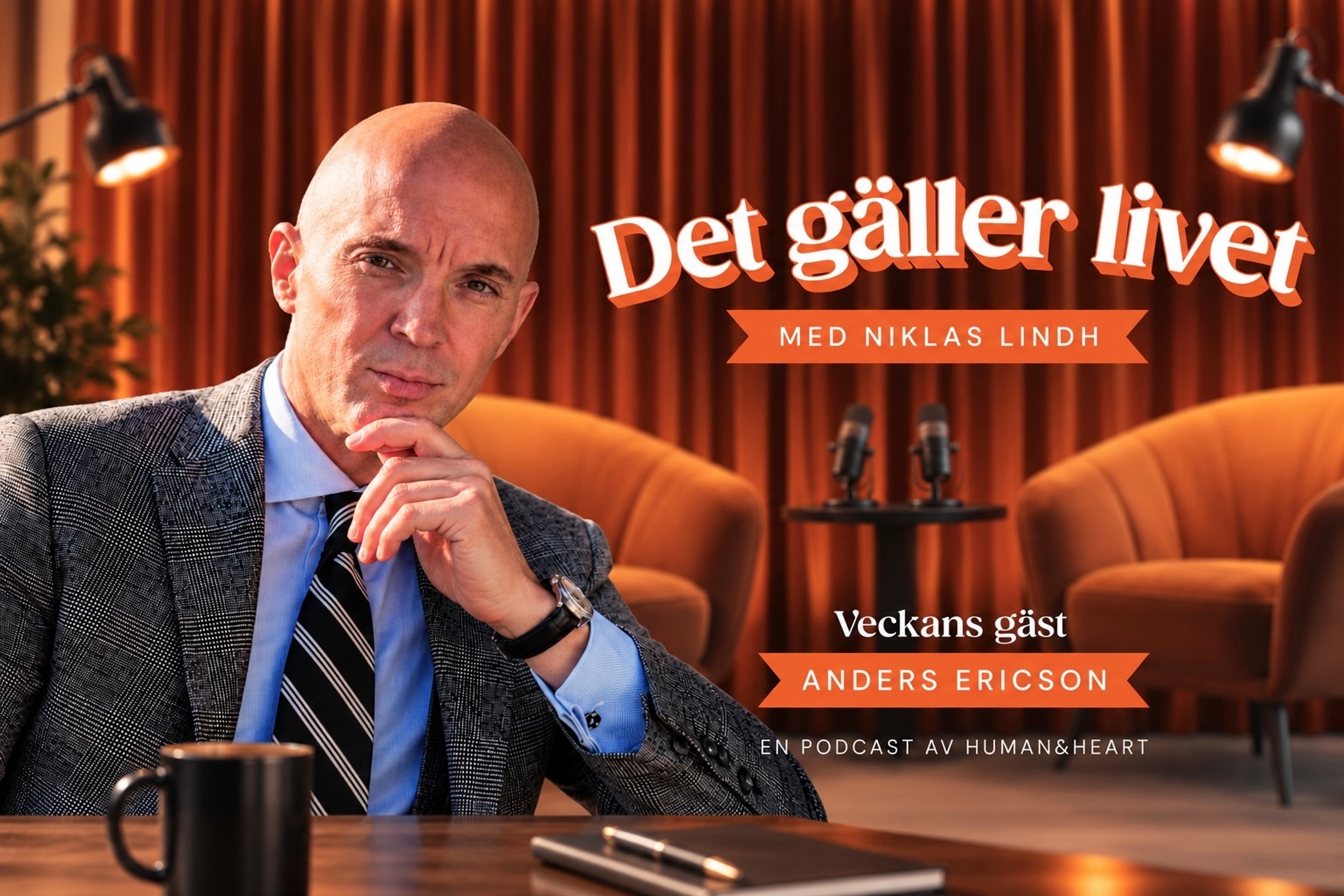 PODCAST: Svartenbrandt, rättssäkerheten och tron på människan – Anders Ericson i höstpremiären av Det gäller livet