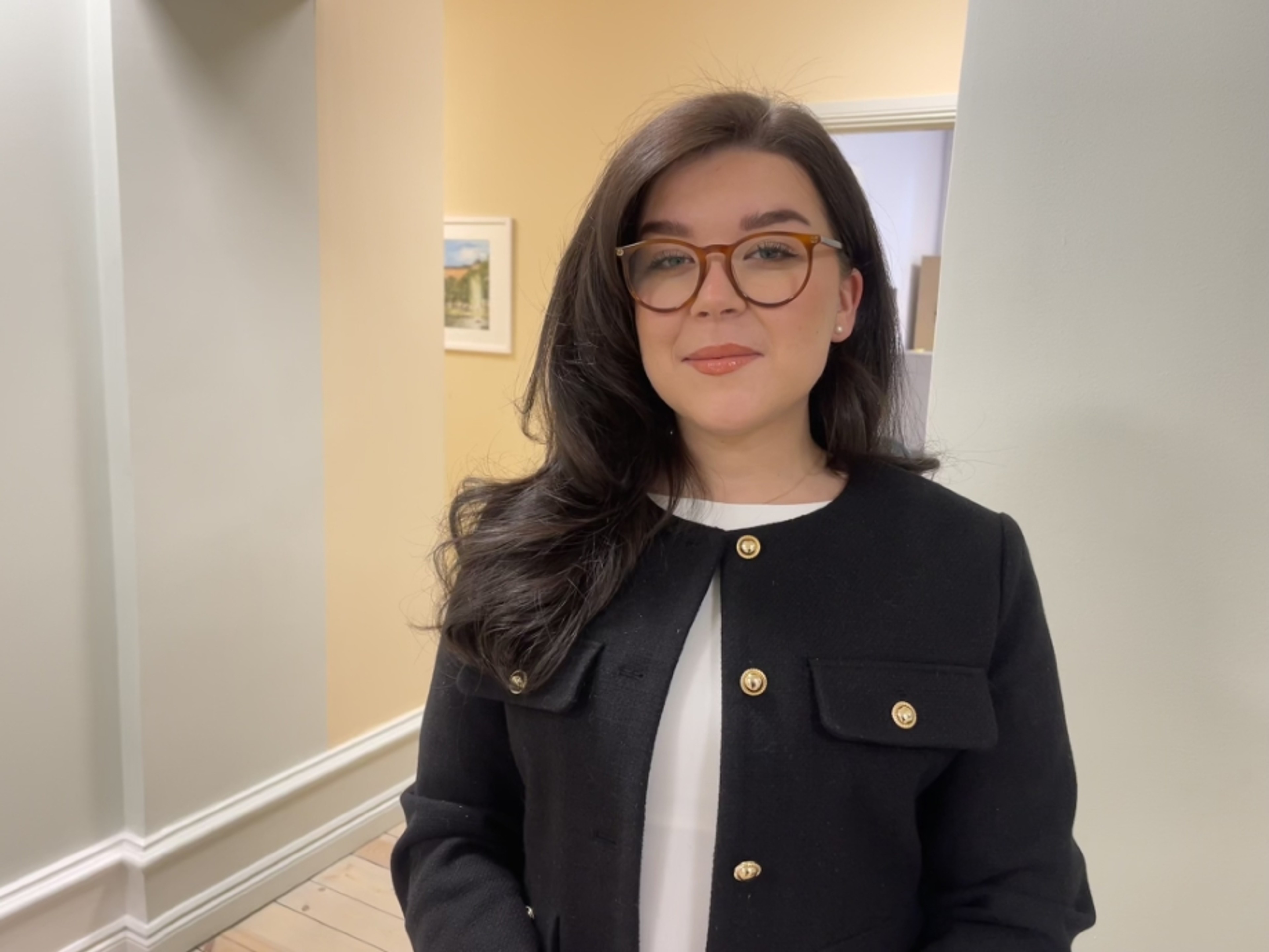 Så fick hon jobb hos Human&Heart direkt efter rättsvetarutbildningen