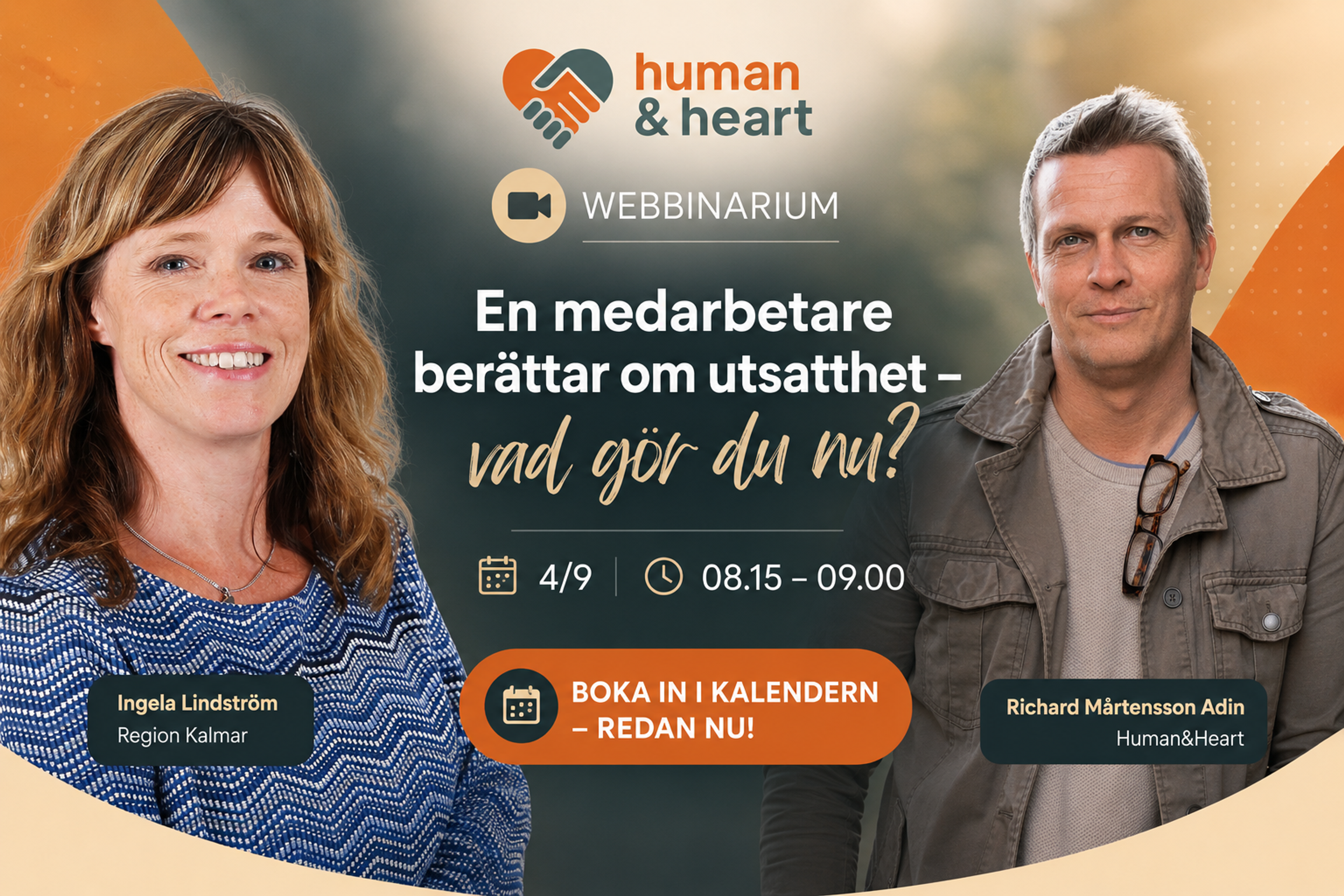 WEBBINARIUM: En medarbetare berättar om utsatthet – vad gör du nu?