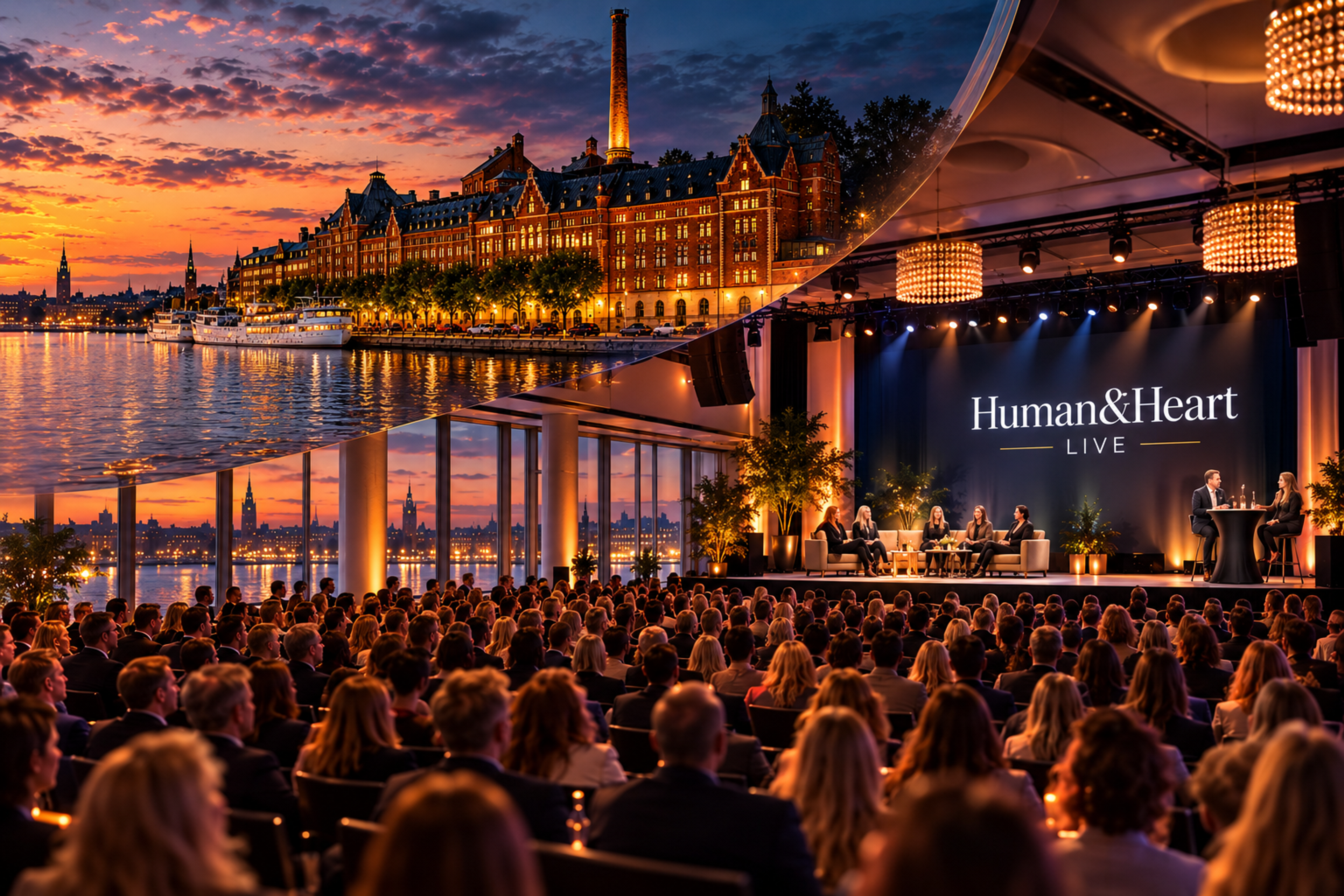 Allt färre biljetter kvar till Human&Heart Live – vänta inte med att säkra din plats