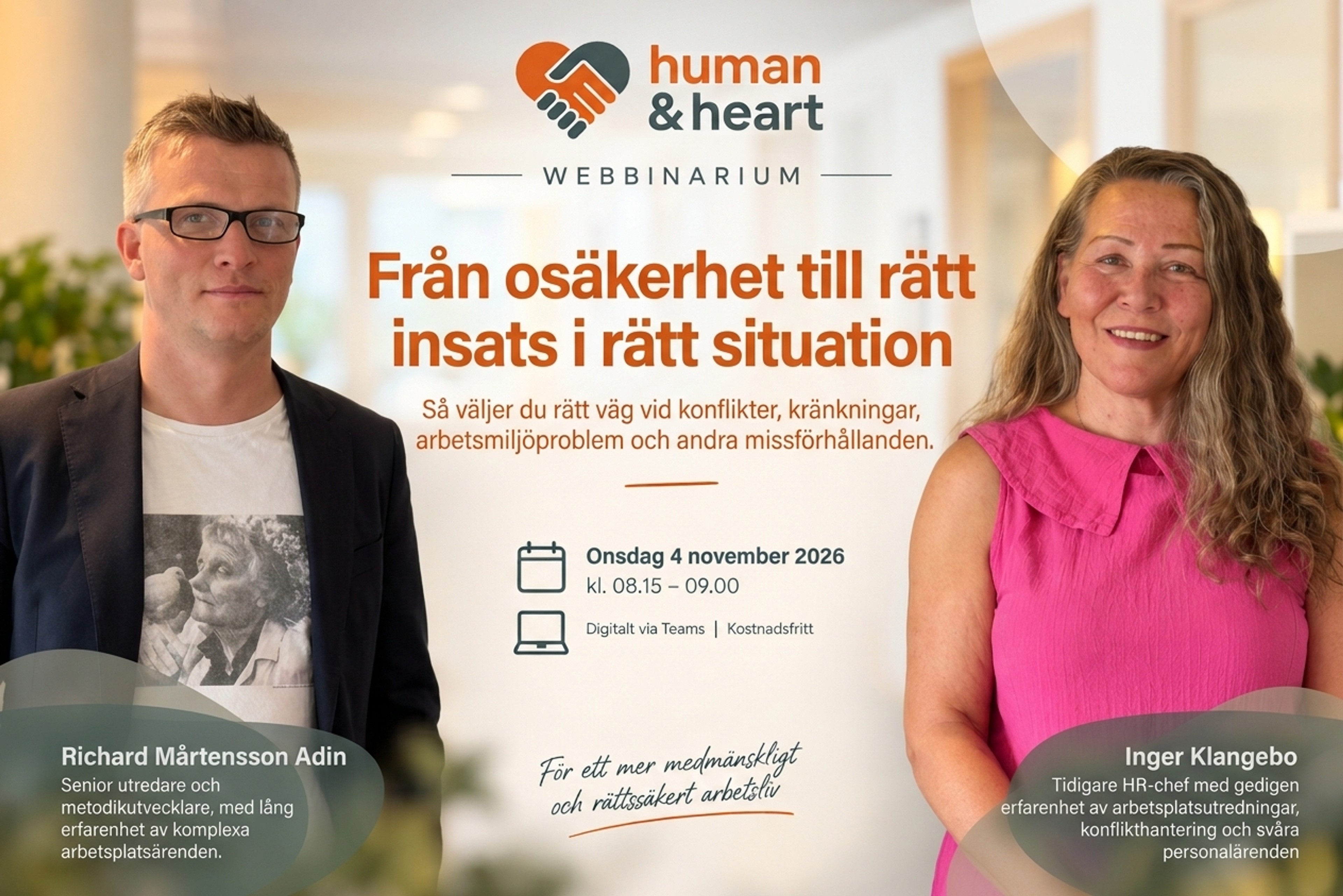När något är fel på jobbet – men vad gör du nu?