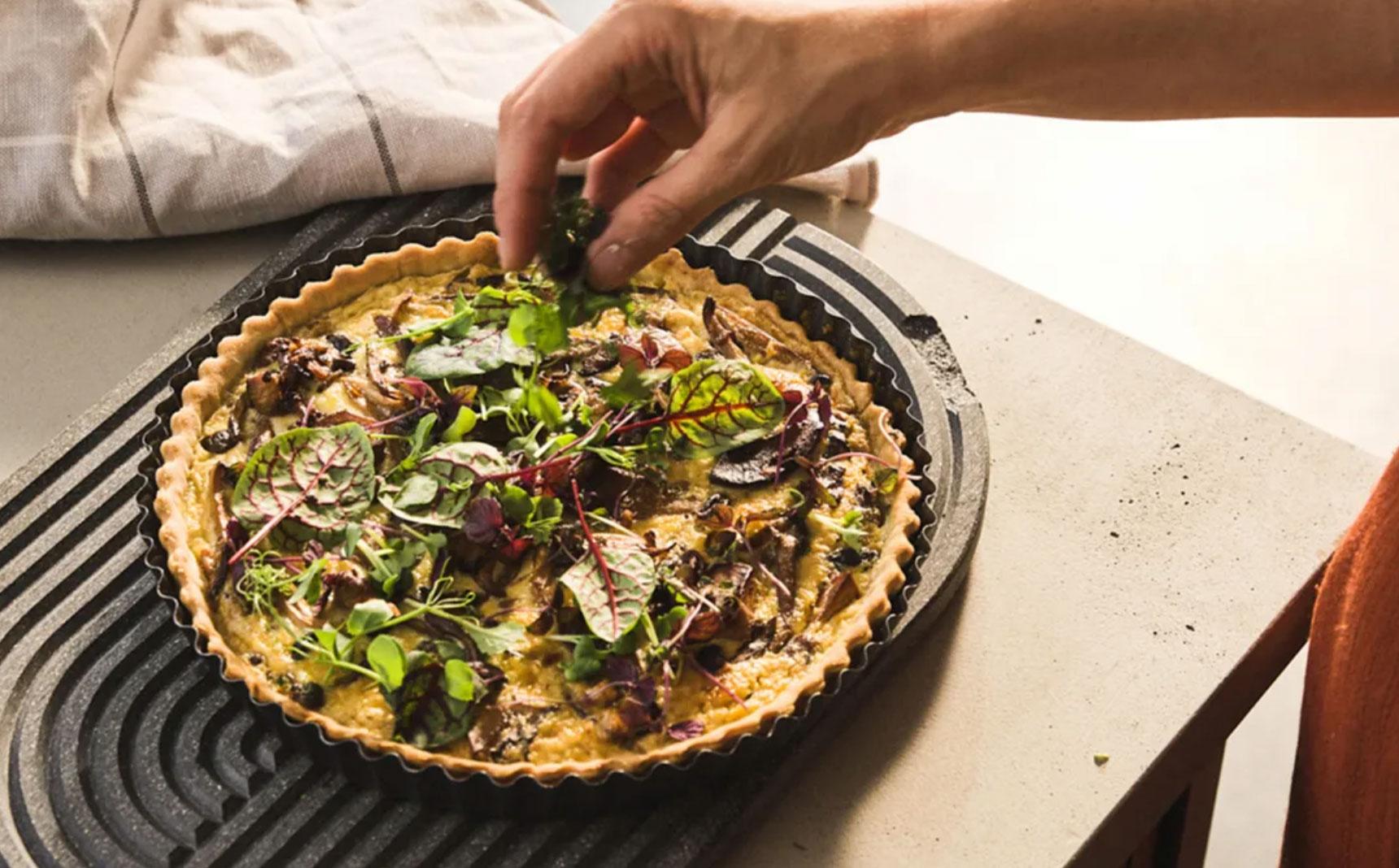 Foto des Rezepts Pilz Tarte mit frischen Kräutern