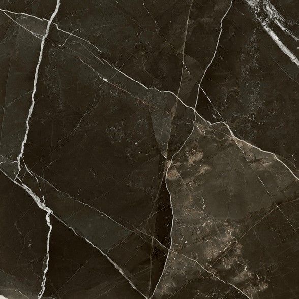 MA Grande Marble Look Calacatta Black Satin