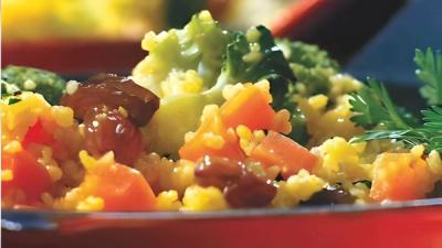 Foto des Rezepts Couscous Taboulé mit Limettendressing